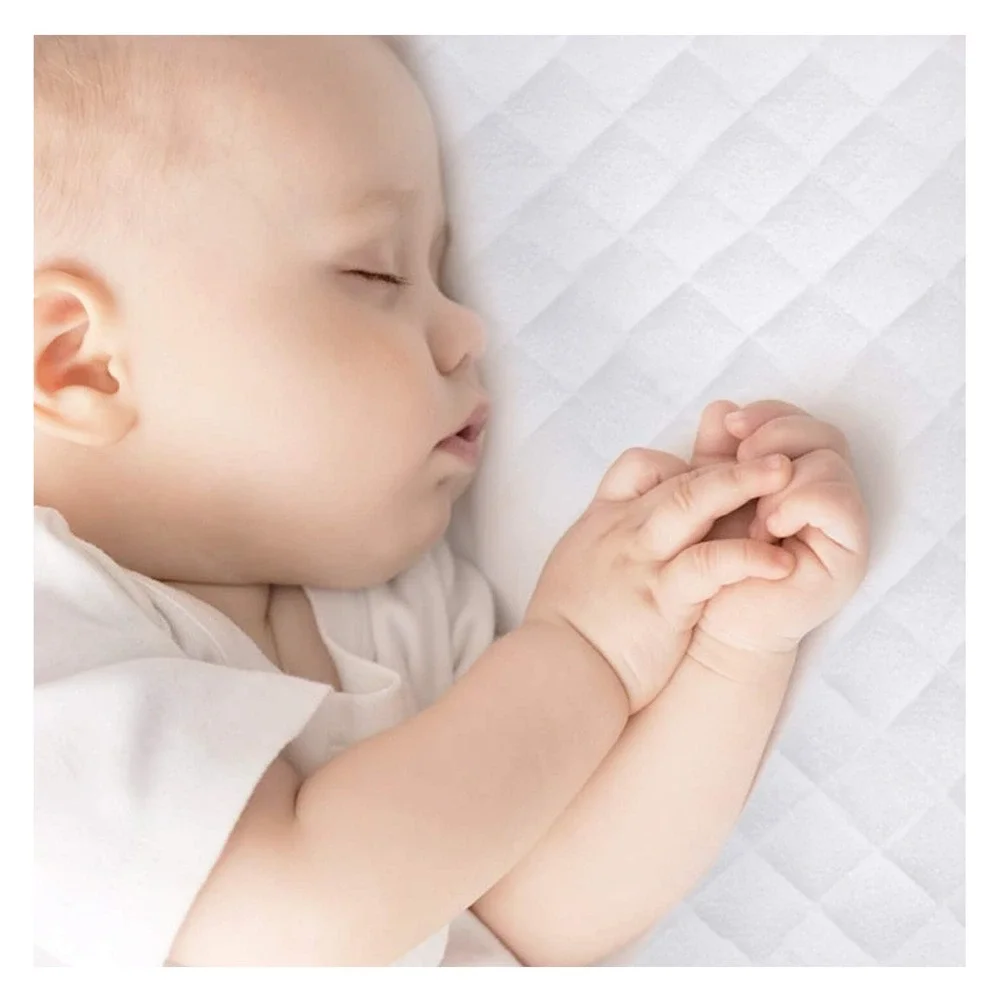 Biloban Waterproof Bamboo Bassinet Mattress Pads – Pack of 2 – New in Box